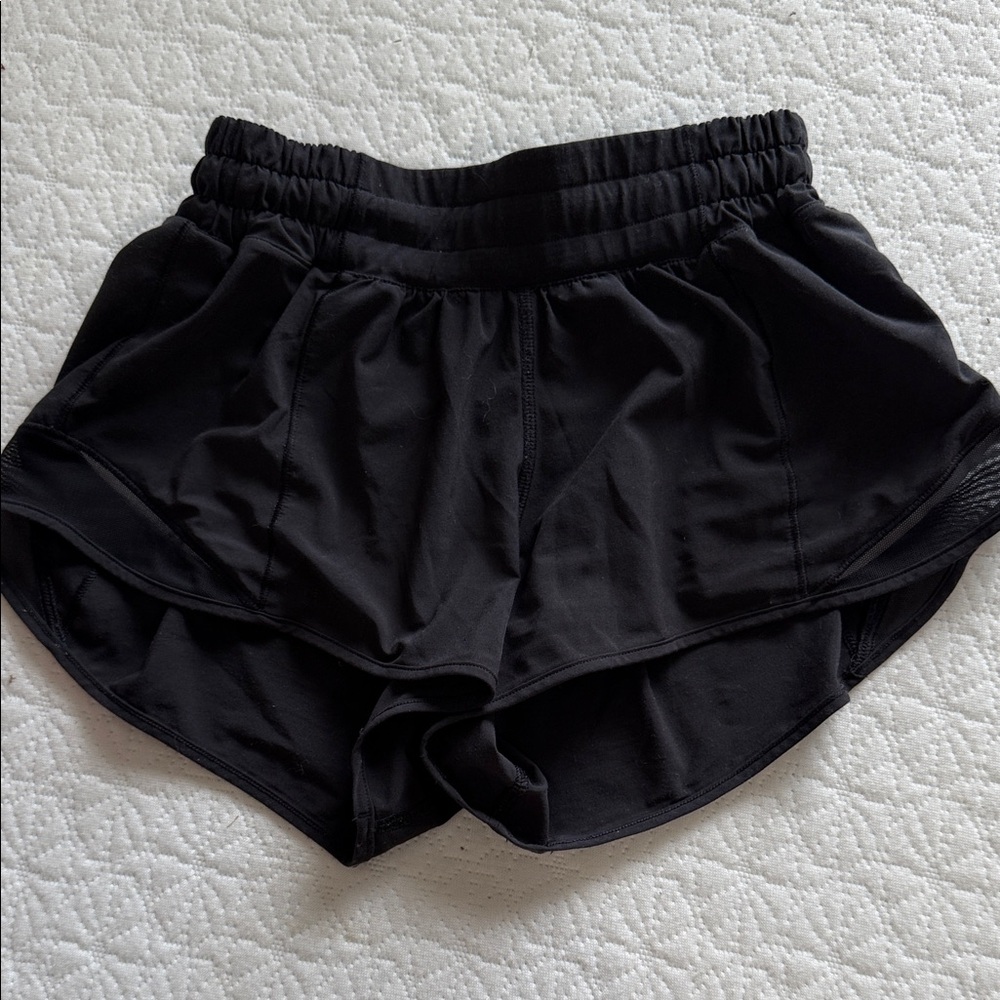 lululemon athletica Black Athletic Shorts